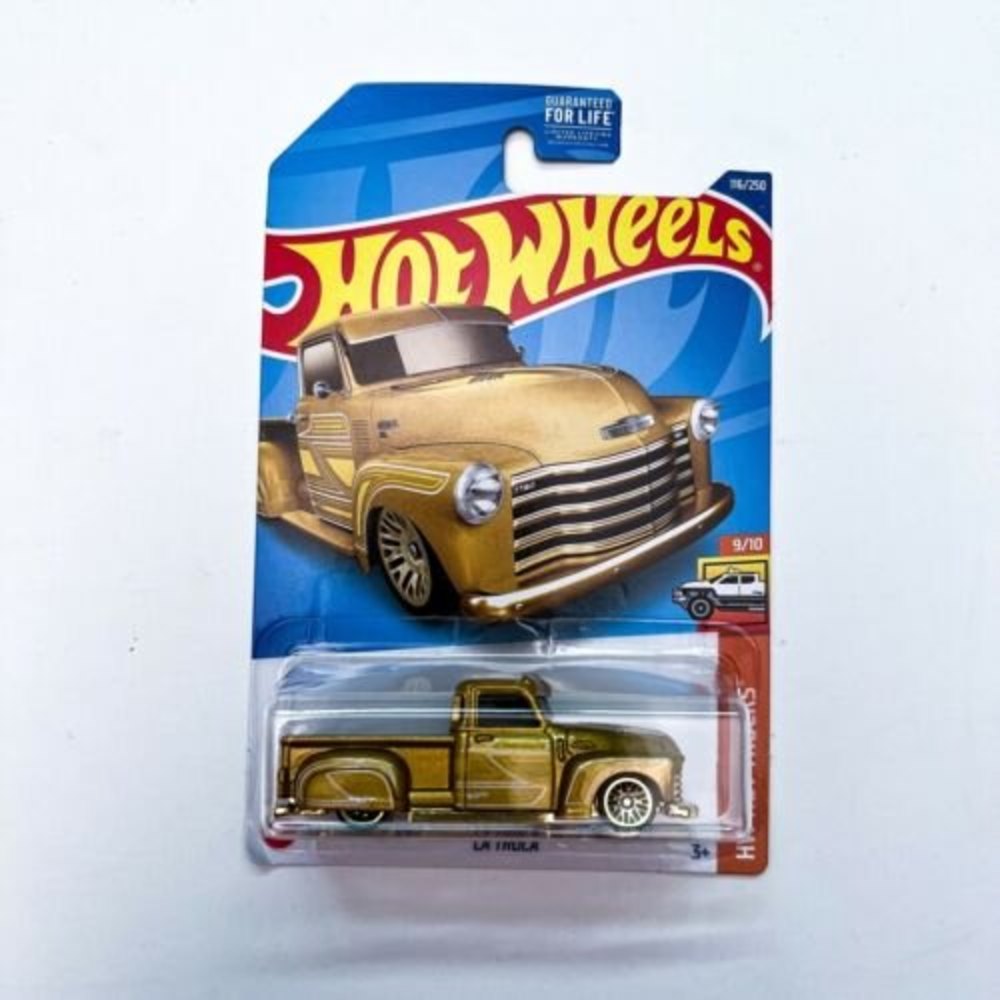 2022 Hot Wheels La Troca Gold #116 116/250 HW Hot Trucks 9/10